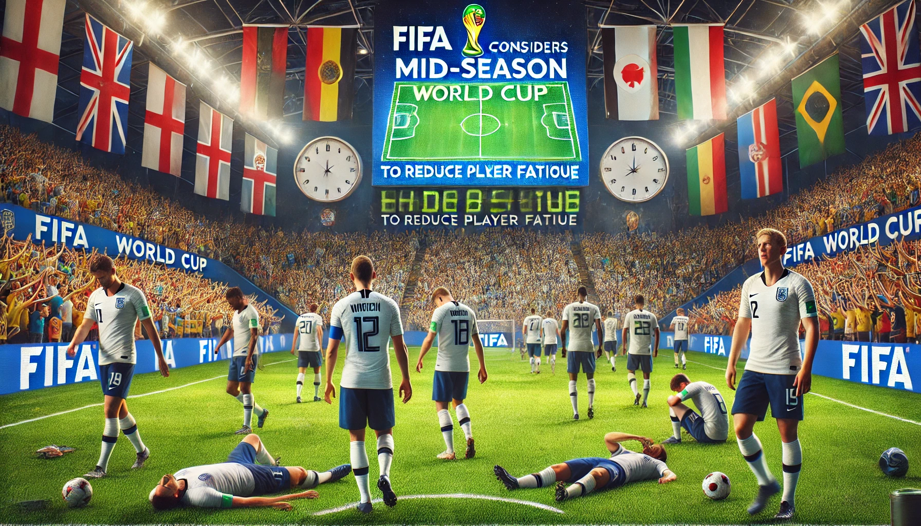 FIFA Considera un Mundial de Media Temporada para Reducir la Fatiga de los Jugadores